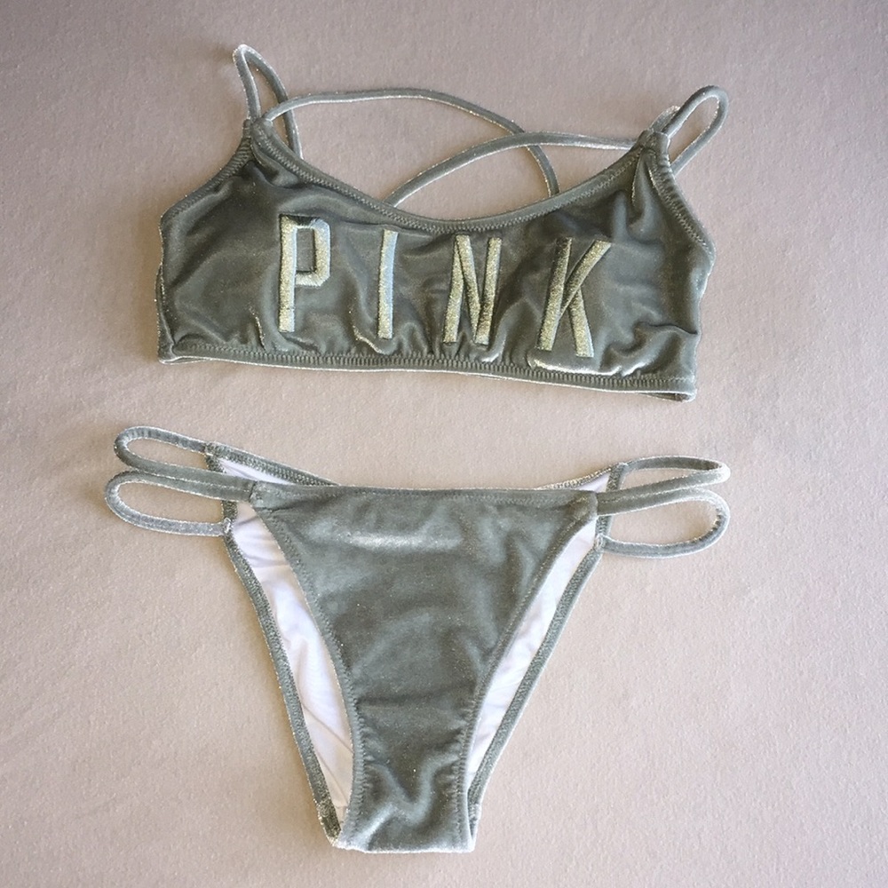 Pink Victoria secrets bikini